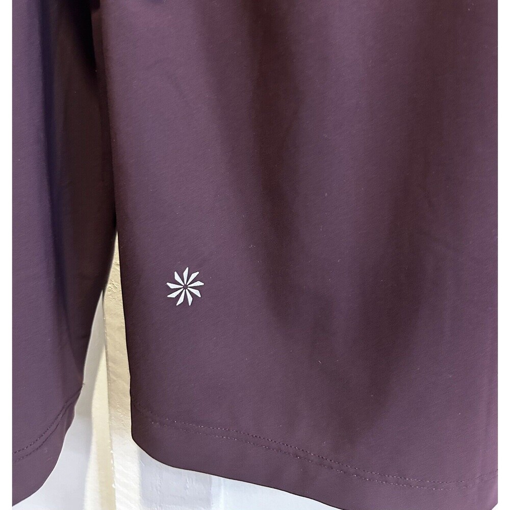 Athleta Active Long Sleeve Top Maroon Women’s Medium - Picture 4 of 4